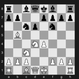 B56 - 1. e4 c5 2. Nf3 d6 3. d4 cxd4 4. Nxd4 Nf6 5. Nc3 Nc6 6. Bb5 - Sicilian Defense: Classical Variation