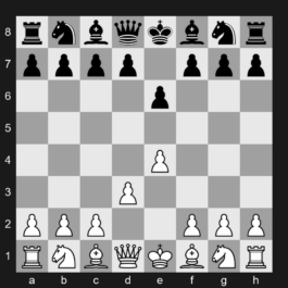 C00 - 1. e4 e6 2. d3 - French Defense: King's Indian Attack
