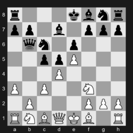 C02 - 1. e4 e6 2. d4 d5 3. e5 c5 4. c3 Nc6 5. Nf3 Qb6 6. a3 Bd7 - French Defense: Advance Variation
