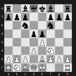 C44 - 1. e4 e5 2. Nf3 Nc6 3. Be2 Nf6 4. d3 d5 - King's Pawn Game: Tayler Opening