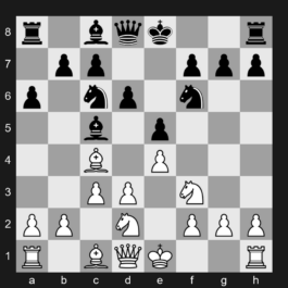 C54 - 1. e4 e5 2. Nf3 Nc6 3. Bc4 Bc5 4. c3 Nf6 5. d3 d6 6. Nbd2 a6 - Italian Game: Classical Variation, Giuoco Pianissimo, with a6