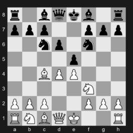 C56 - 1. e4 e5 2. Nf3 Nc6 3. Bc4 Nf6 4. d4 d6 - Italian Game: Scotch Invitation Declined