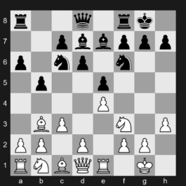 C92 - 1. e4 e5 2. Nf3 Nc6 3. Bb5 a6 4. Ba4 Nf6 5. O-O Be7 6. Re1 b5 7. Bb3 O-O 8. c3 d6 9. h3 Bd7 - Ruy Lopez: Closed