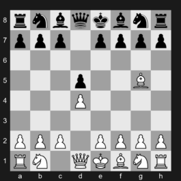 D00 - 1. d4 d5 2. Bg5 - Queen's Pawn Game: Levitsky Attack