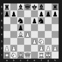 D26 - 1. d4 d5 2. c4 dxc4 3. Nf3 Nf6 4. e3 e6 5. Bxc4 c5 6. O-O Nc6 - Queen's Gambit Accepted: Classical Defense, Steinitz Variation, Development Variation