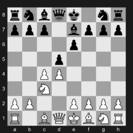 D31 - 1. d4 d5 2. c4 e6 3. Nc3 Be7 - Queen's Gambit Declined: Charousek Variation