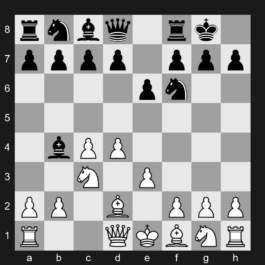 E46 - 1. d4 Nf6 2. c4 e6 3. Nc3 Bb4 4. e3 O-O 5. Bd2 - Nimzo-Indian Defense: Normal Variation