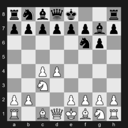 E61 - 1. d4 Nf6 2. c4 g6 3. Nc3 Bg7 - King's Indian Defense