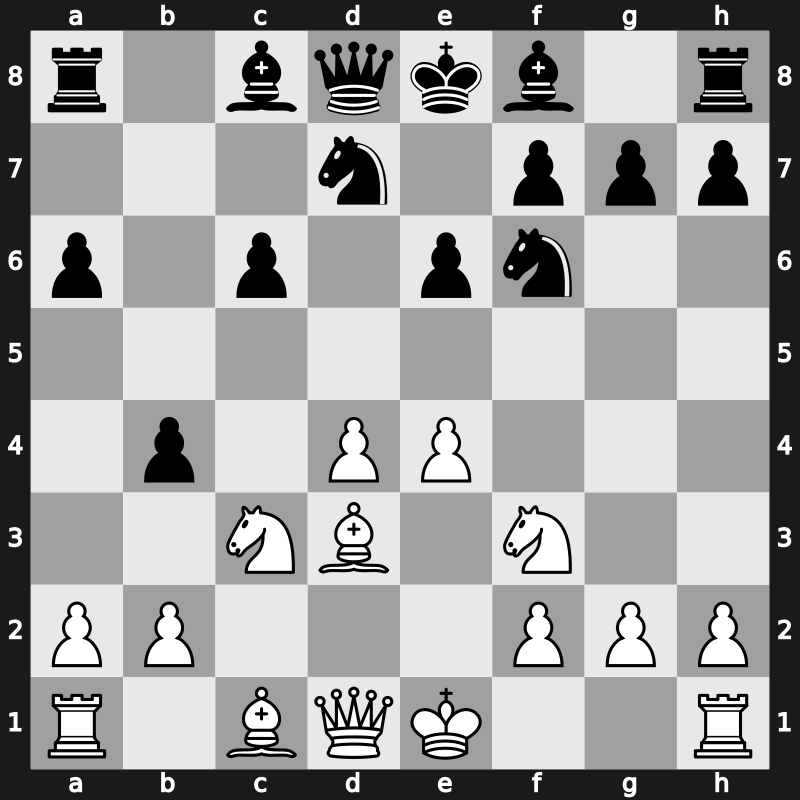 D48j - 9.e4 b4 - Meran Pirc Variation