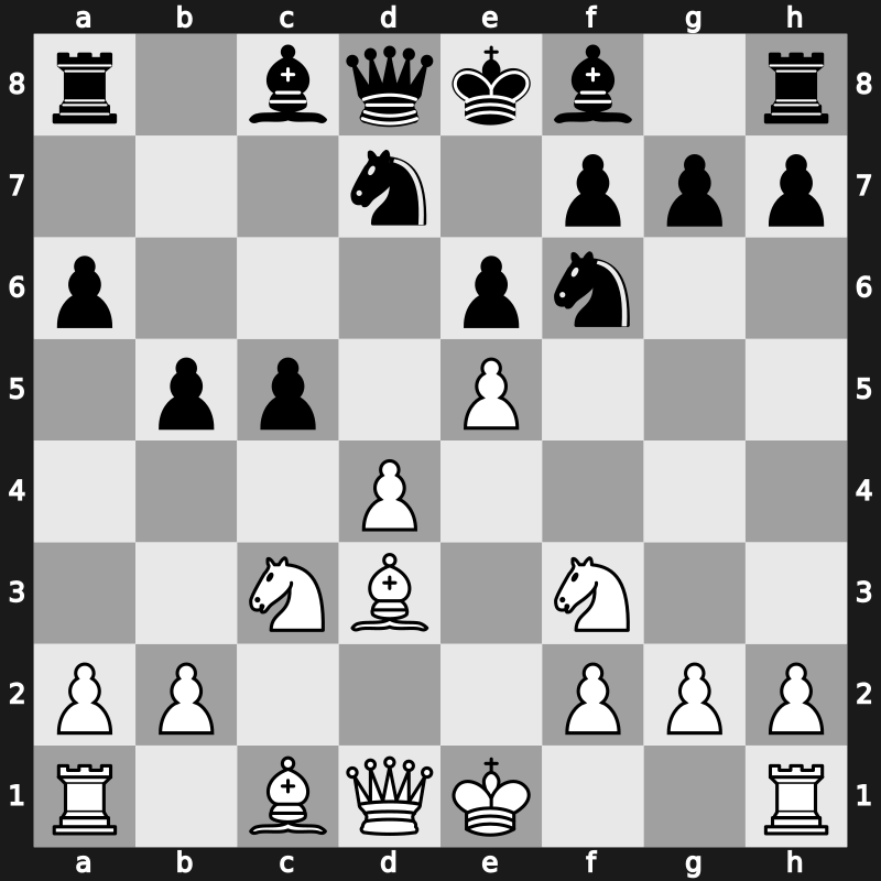 D48q - 9.e4 c5 10.e5 - Meran Old Main Line