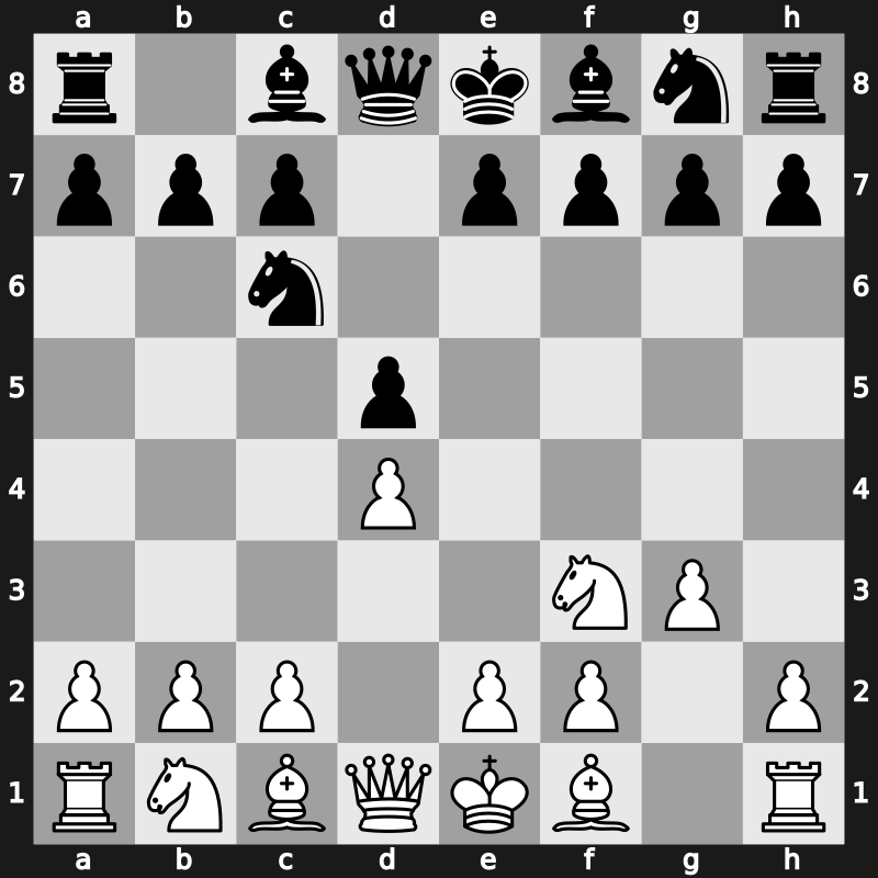 D02g - 2…Nc6 3.g3 [+0.35]