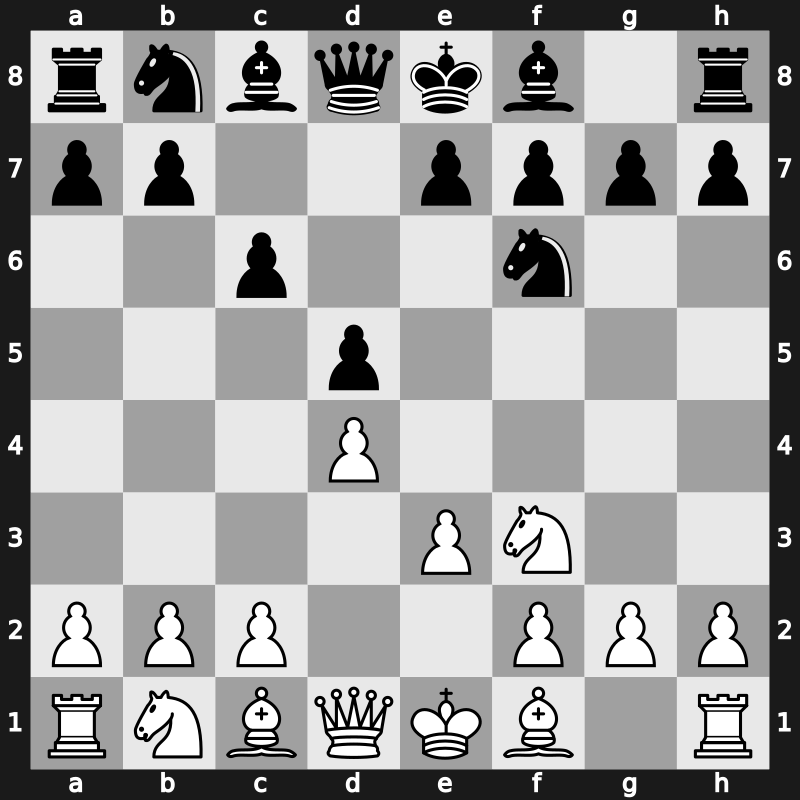 D04f - 3…c6 - Colle: