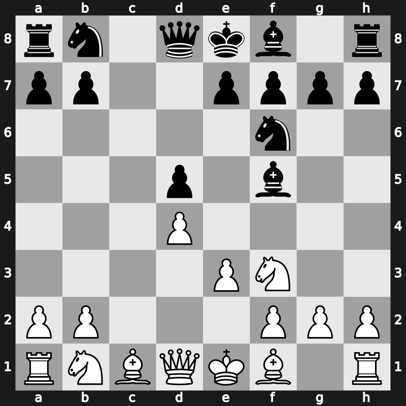 D12c - 5.cxd5 cxd5