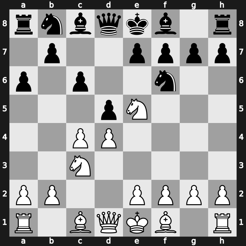 D15f - 4…a6 5.Ne5 - Chameleon [+0.12]