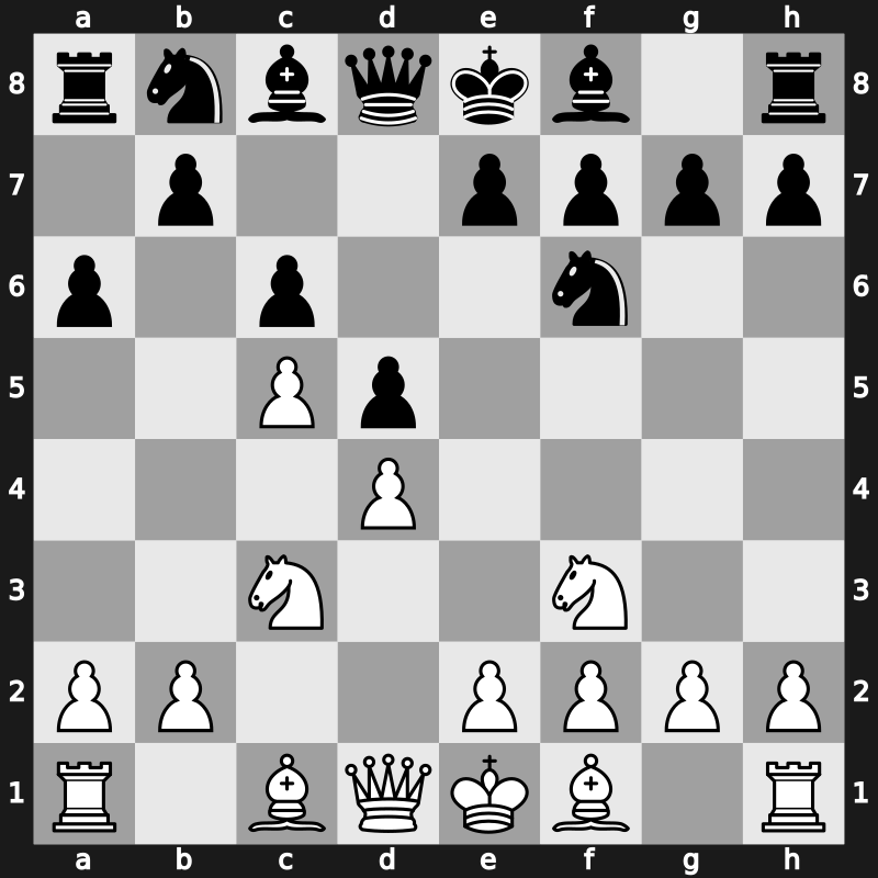 D15j - 4…a6 5.c5 - Chameleon [+0.40]