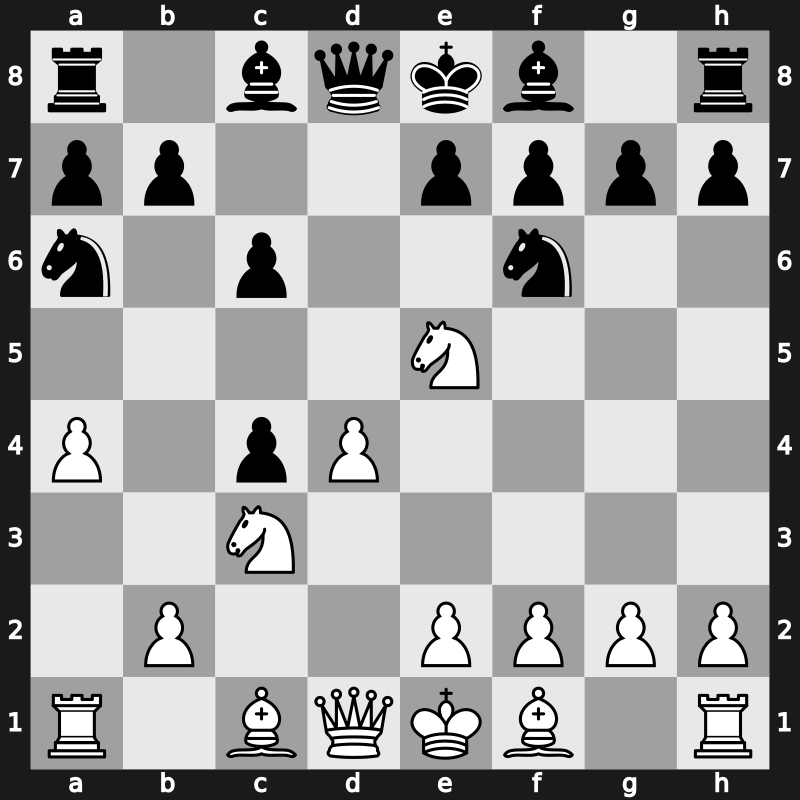 D16f - 5…Na6 6.Ne5 - Smyslov