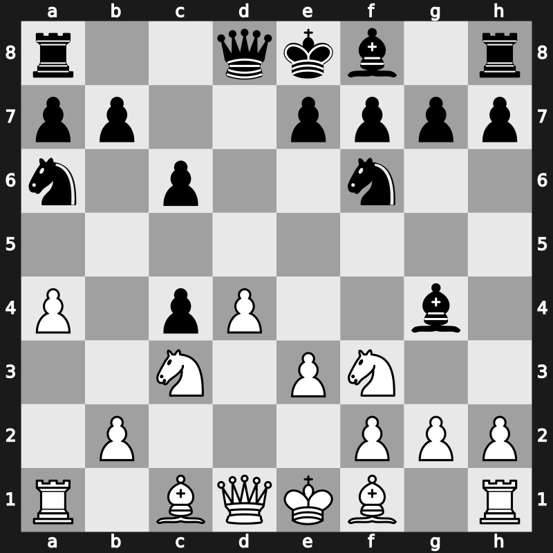 D16h - 5…Na6 6.e3 Bg4 - Smyslov