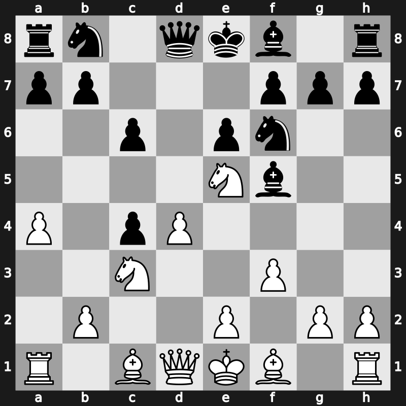 D17k - 6.Ne5 e6 7.f3 - Central