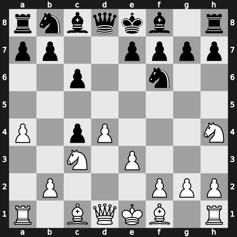 D17e - 6.Nh4 Bc8 7.e3 - Czech [+0.22]