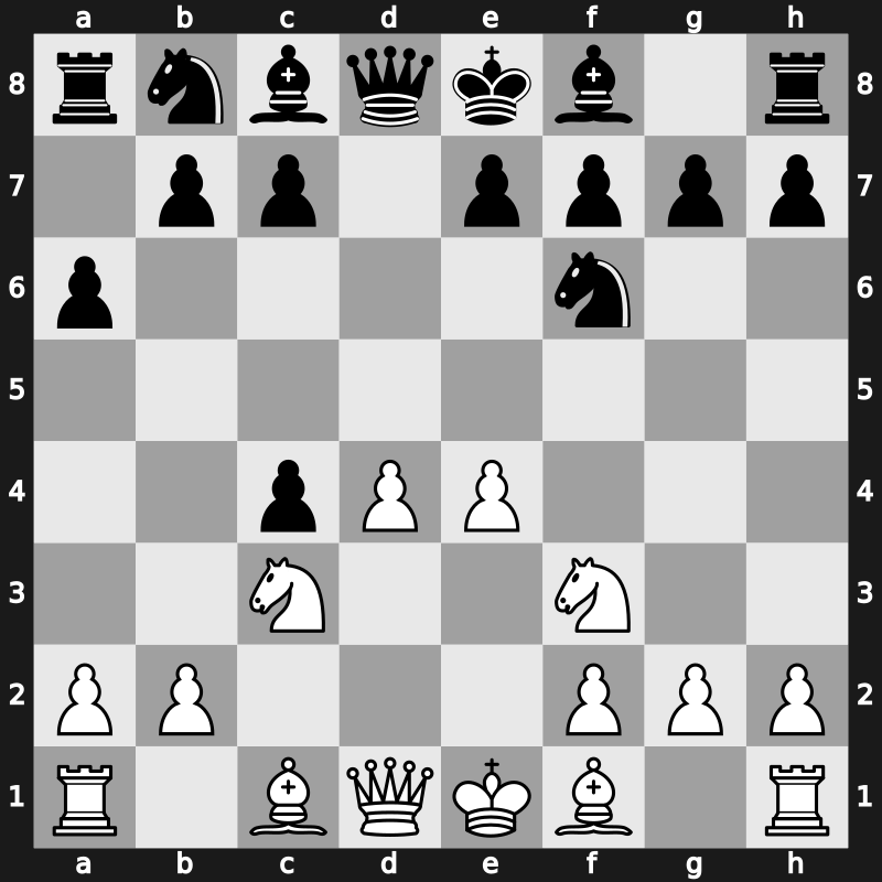 D24k - 4…a6 5.e4 - Bogoljubow [+0.04]