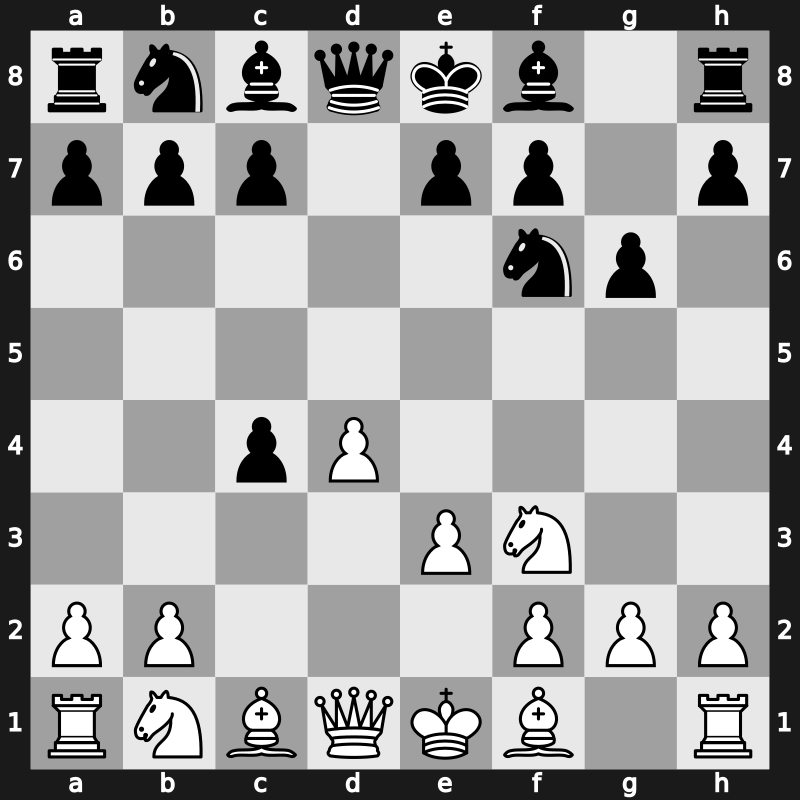 D25d - 4…g6 - Smyslov Variation