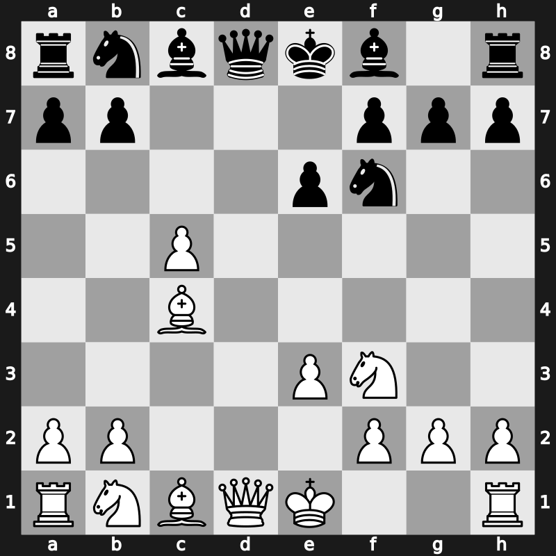 D26g - 5.Bxc4 c5 6.dxc5 - Classical Early Queenswap [-0.03]