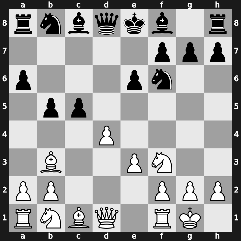 D27g - 7.Bb3 b5 - Classical [+0.08]