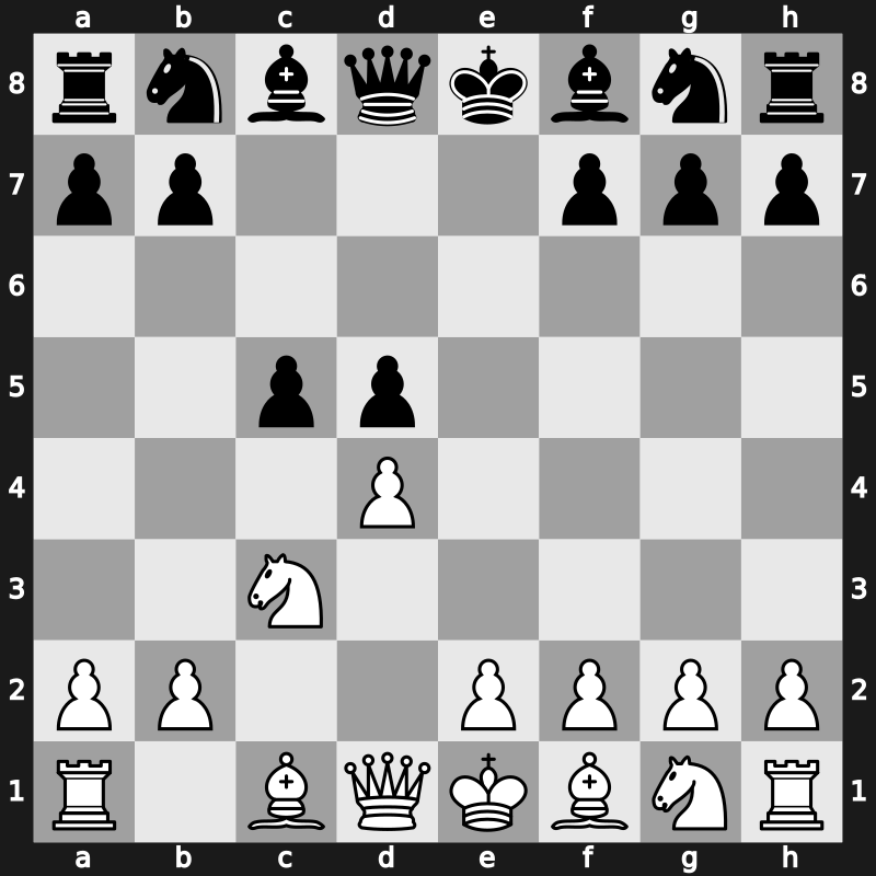 D32j - 4.cxd5 exd5