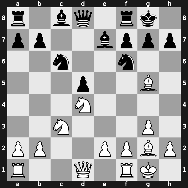 D34r - 8.O-O O-O 9.Bg5 cxd4 10.Nxd4 [+0.41]