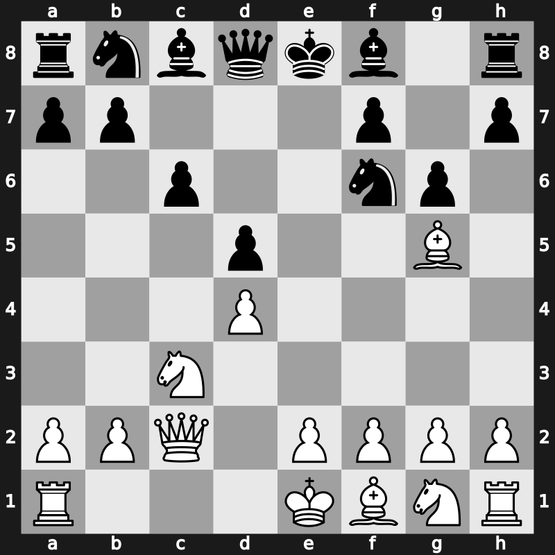 D36a - 6…g6 [+0.45]