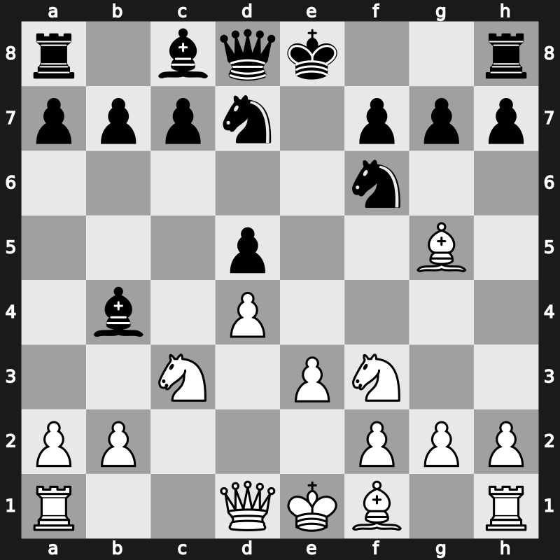 D38k - 5.Bg5 Nbd7 6.cxd5 exd5 7.e3 - Ragozin Westphalia [+0.41]