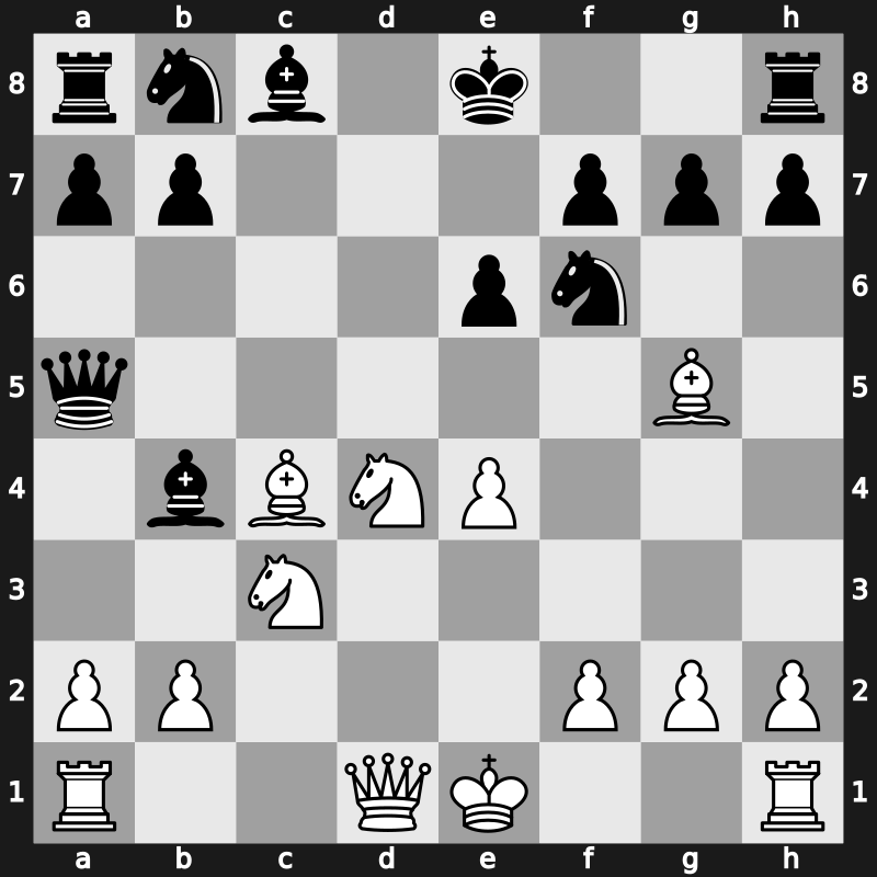 D39i - 6.e4 c5 7.Bxc4 cxd4 8.Nxd4 Qa5 - Ragozin Vienna [+0.29]