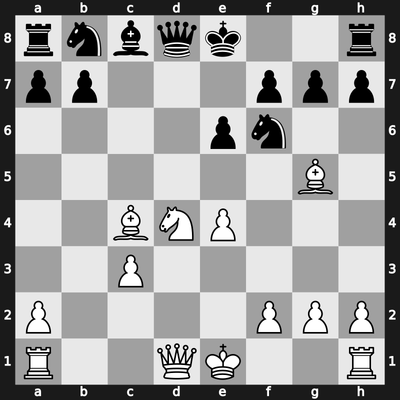 D39j - 6.e4 c5 7.Bxc4 cxd4 8.Nxd4 Bxc3+ 9.bxc3 - Ragozin Vienna [+0.36]