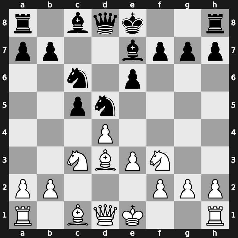 D42b - 7…Be7 [+0.07]