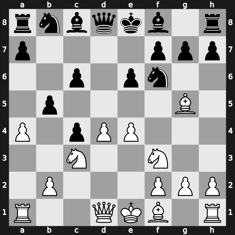 D44d - 6.e4 b5 7.a4 - Botvinnik [-0.01]