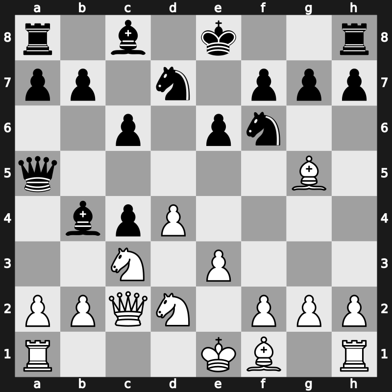 D52k - 6…Qa5 7.Nd2 Bb4 8.Qc2 dxc4 - Cambridge Springs [+0.24]