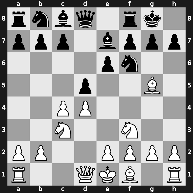 D53l - 5.Nf3 O-O [+0.21]