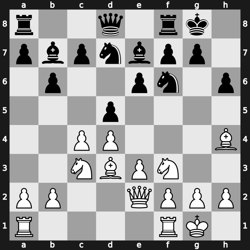 D58i - 8.Bd3 Bb7 9.O-O Nbd7 10.Qe2 - Tartakower [-0.04]