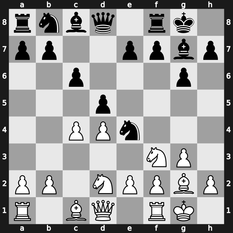 D78m - 7.Nbd2 Ne4 - Neo-Gruenfeld