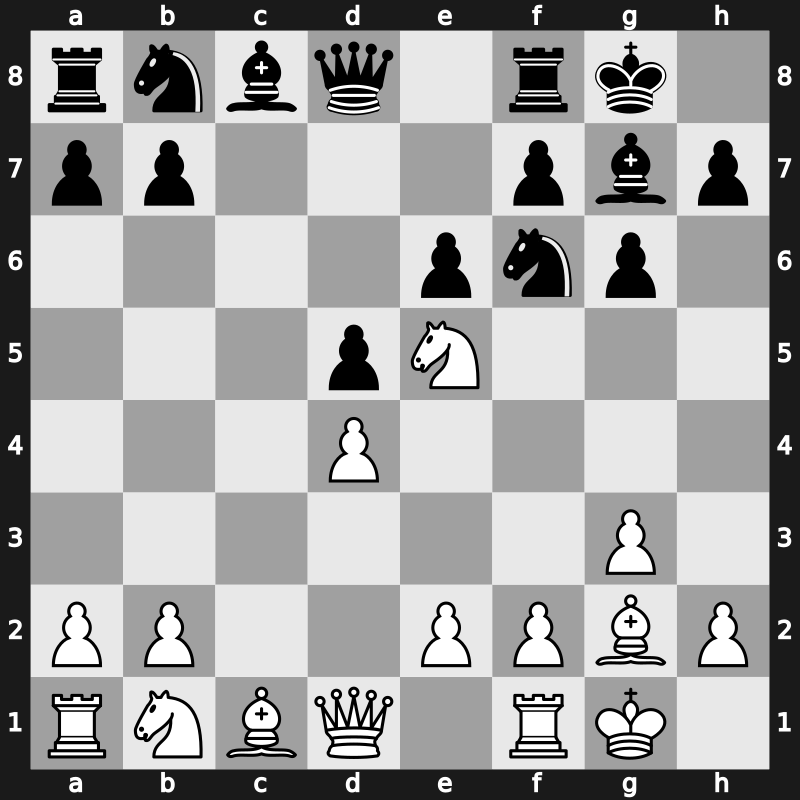 D79i - 7…cxd5 8.Ne5 e6