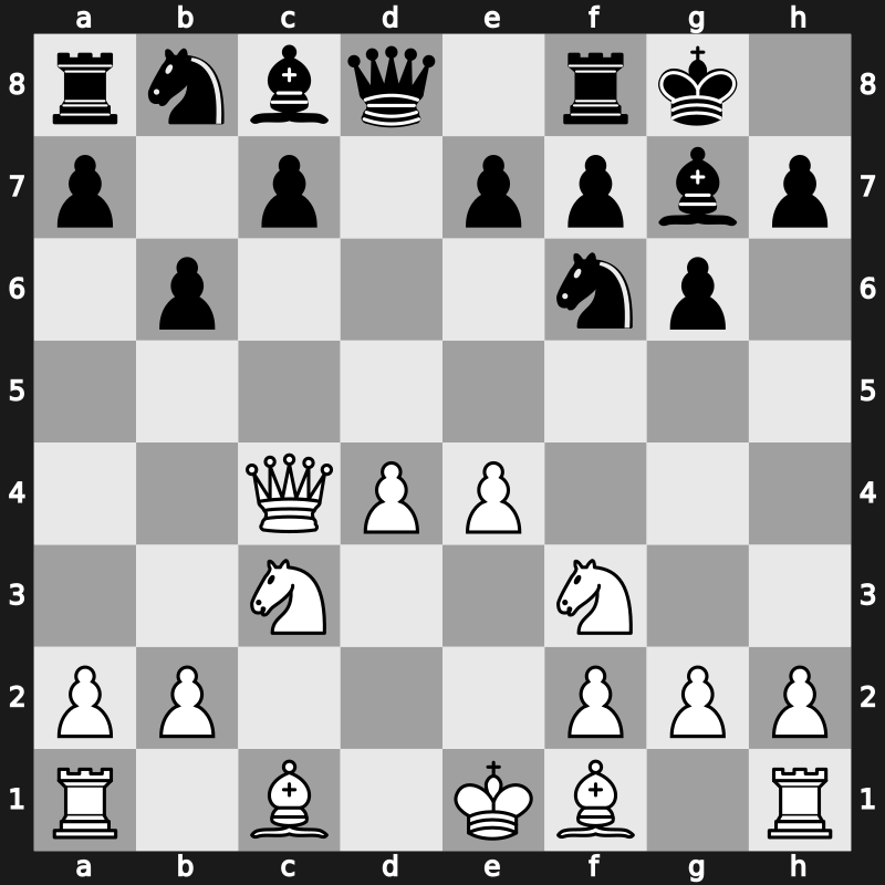 D97b - 7…b6 - Russian Levenfish Variation