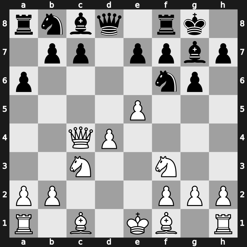 D97h - 7…a6 8.e5 - Russian Alekhine