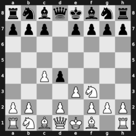 A09d - 2…d4 3.e3 - Advance