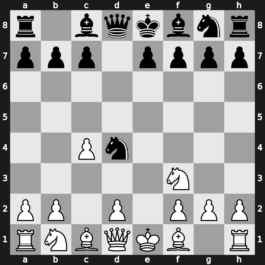 A09f - 2…d4 3.e3 Nc6 4.exd4 Nxd4 - Advance [-0.13]