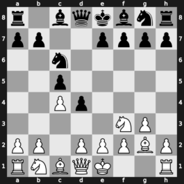 A09j - 2…d4 3.g3 c5 4.Bg2 Nc6 - Advance [-0.09]