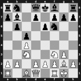 A30h - 2.Nf3 Nf6 3.g3 b6 4.Bg2 Bb7 5.O-O e6 6.Nc3 - Symmetrical Hedgehog System [+0.31]