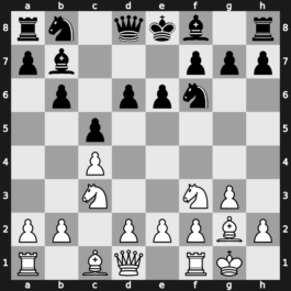 A30j - 2.Nf3 Nf6 3.g3 b6 4.Bg2 Bb7 5.O-O e6 6.Nc3 d6 - Symmetrical Hedgehog [+0.49]