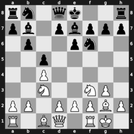 A30m - 2.Nf3 Nf6 3.g3 b6 4.Bg2 Bb7 5.O-O e6 6.Nc3 Be7 - Symmetrical Hedgehog System [+0.31]