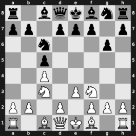 A35e - 3.Nf3 g6 4.e3 - Symmetrical [+0.45]