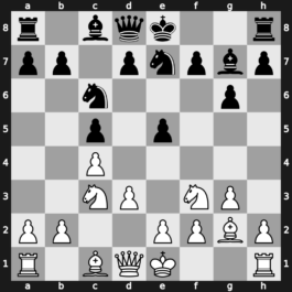 A37t - 5…e5 6.d3 Nge7 [+0.31]